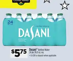 Dollar General Dasani Bottled Water offer
