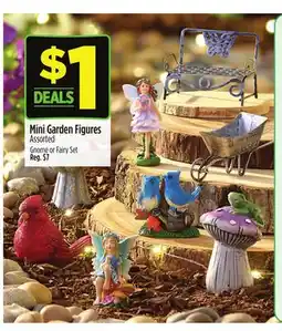 Dollar General Mini Garden Figures offer