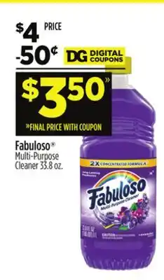 Dollar General Fabuloso Multi-Purpose Cleaner offer
