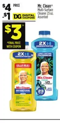 Dollar General Mr. Clean Multi-Surface Cleaner offer