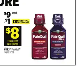 Dollar General Vicks PainQuil Liquid offer