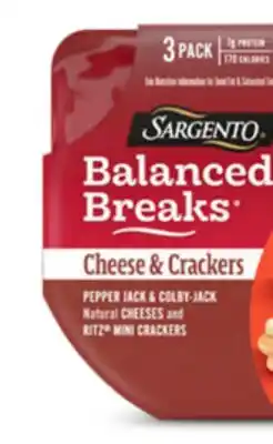 Target Sargento Balanced Breaks cheese snacks offer