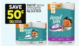 Dollar General Angel Soft Bath Tissue Scented or Unscented offer