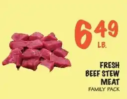 Foodarama Fresh beef stew meat offer