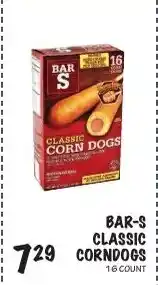 Foodarama Bar-s classic corndogs offer