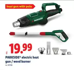 Lidl PARKSIDE electric heat gun / weed burner offer