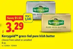 Lidl Kerrygold grass-fed pure Irish butter offer