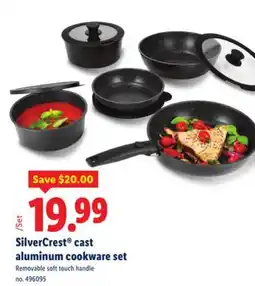 Lidl SilverCrest cast aluminum cookware set offer