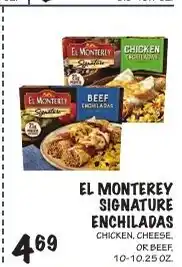 Foodarama El monterey signature enchiladas offer