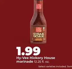 Hy-Vee Hy-Vee Hickory House marinade offer