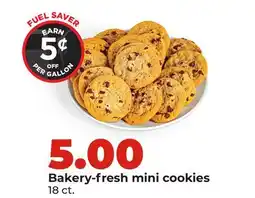 Hy-Vee Bakery-fresh mini cookies offer