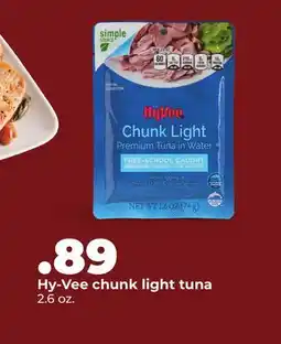 Hy-Vee Hy-Vee chunk light tuna offer