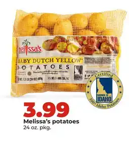 Hy-Vee Melissa's potatoes offer