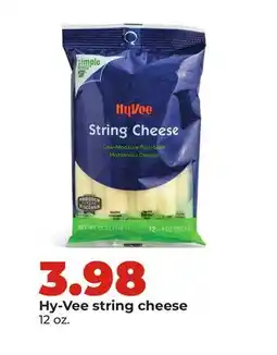 Hy-Vee Hy-Vee string cheese offer