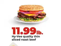 Hy-Vee Hy-Vee quality thin sliced roast beef offer