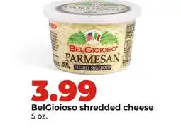 Hy-Vee BelGioioso shredded cheese offer