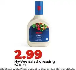 Hy-Vee Hy-Vee salad dressing offer