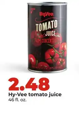 Hy-Vee Hy-Vee tomato juice offer