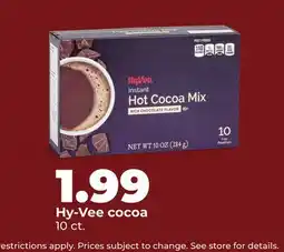Hy-Vee Hy-Vee cocoa offer