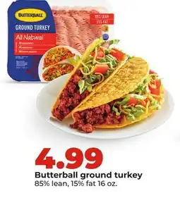 Hy-Vee Butterball ground turkey offer