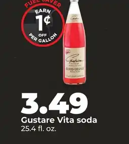 Hy-Vee Gustare Vita soda offer