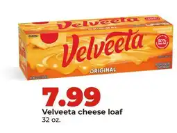 Hy-Vee Velveeta cheese loaf offer