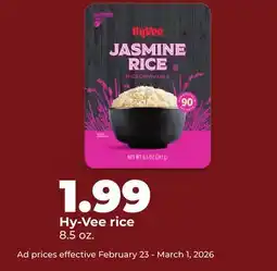Hy-Vee Hy-Vee rice offer