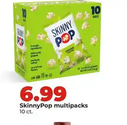 Hy-Vee SkinnyPop multipacks offer