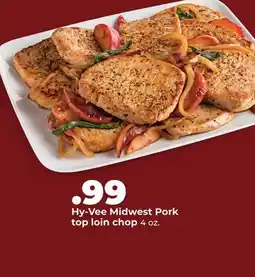 Hy-Vee Hy-Vee Midwest Pork top loin chop offer