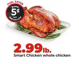 Hy-Vee Smart Chicken whole chicken offer