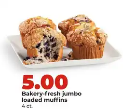 Hy-Vee jumbo loaded muffins offer