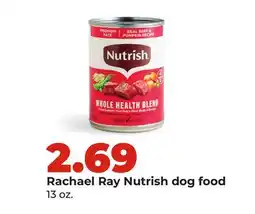 Hy-Vee Rachael Ray Nutrish dog food offer