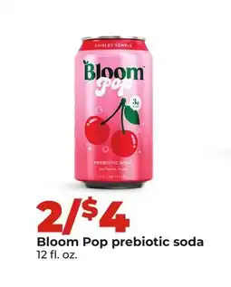 Hy-Vee Bloom Pop prebiotic soda offer