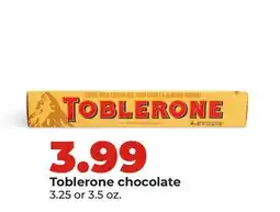 Hy-Vee Toblerone chocolate offer
