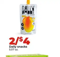 Hy-Vee Dally snacks offer