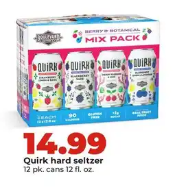 Hy-Vee Quirk hard seltzer offer