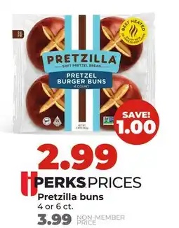 Hy-Vee Pretzilla buns offer