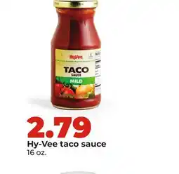 Hy-Vee Hy-Vee taco sauce offer