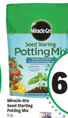 Meijer Miracle-Gro Seed Starting Potting Mix offer