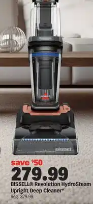 Meijer BISSELL Revolution HydroSteam Upright Deep Cleaner offer