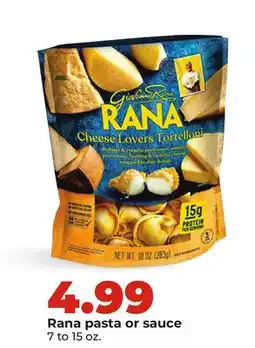 Hy-Vee Rana pasta or sauce offer
