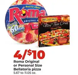 Hy-Vee Roma Original or Personal Size Bellatoria pizza offer
