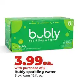 Hy-Vee Bubly sparkling water offer