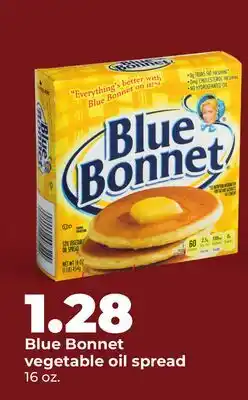 Hy-Vee Blue Bonnet vegetable oil spread offer