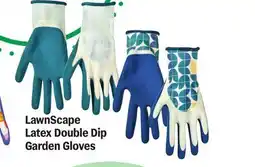 Meijer LawnScape Latex Double Dip Garden Gloves offer