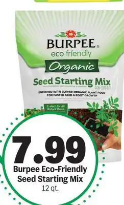 Meijer Burpee Eco-Friendly Seed Starting Mix offer