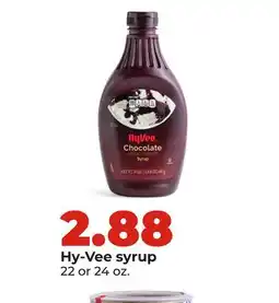 Hy-Vee Hy-Vee syrup offer