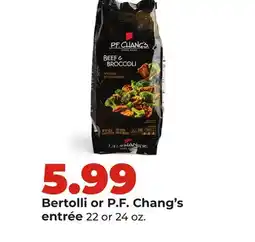 Hy-Vee Bertolli or P.F. Chang's entrée offer
