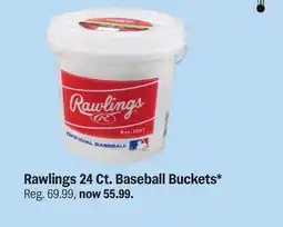 Meijer Rawlings 24 Ct. Baseball Buckets offer