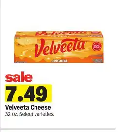 Meijer Velveeta Cheese offer